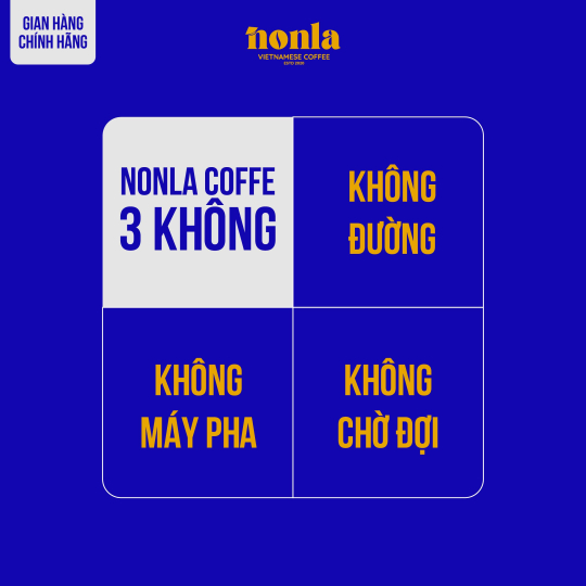Cafe Vị Sữa Dừa- Hộp Nonla 6 Viên  