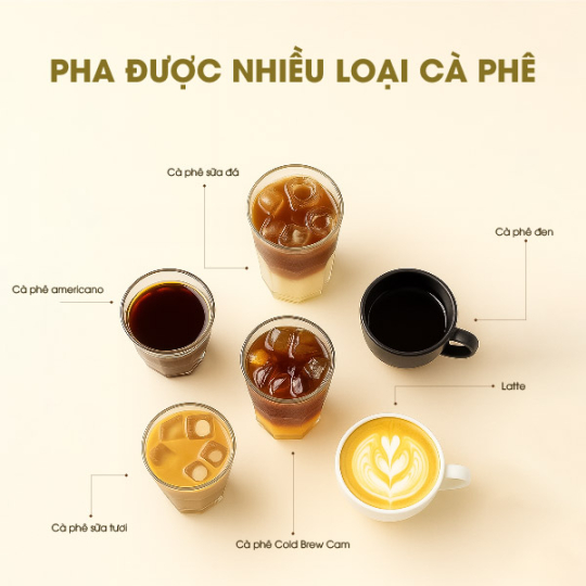 2 Hộp 12 Viên Cafe Hòa Tan Sấy Thăng Hoa Nguyên Chất AODAI COFFEE Từ Hạt Cafe Robusta 6 Cấp Độ vị