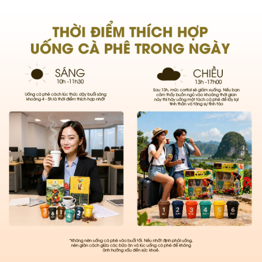 Hộp 3 Viên Cafe Hòa Tan Sấy Thăng Hoa Nguyên Chất AODAI COFFEE Từ Hạt Robusta - Hộp 3 viên Mix Cafe