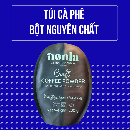 Cà Phê Bột Arabica Nguyên Chất Nonla